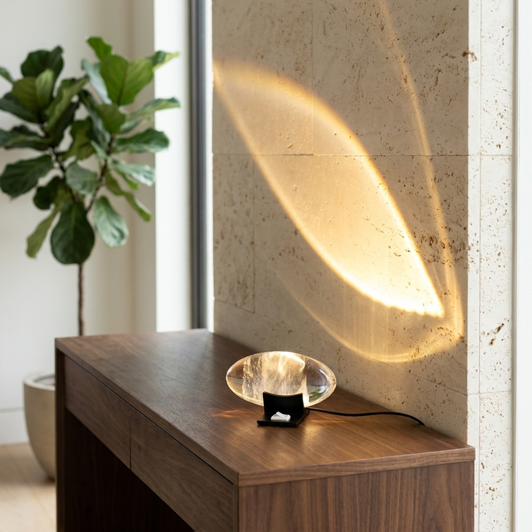Crystal Projection Lamp – Creates a Striking Glow
