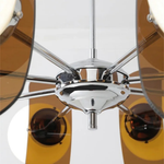 Sculptural Globe Chandelier – Artful Overhead Light