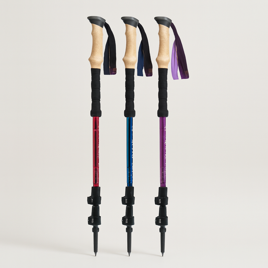 Adjustable Trekking Pole Set for Steadier Trails