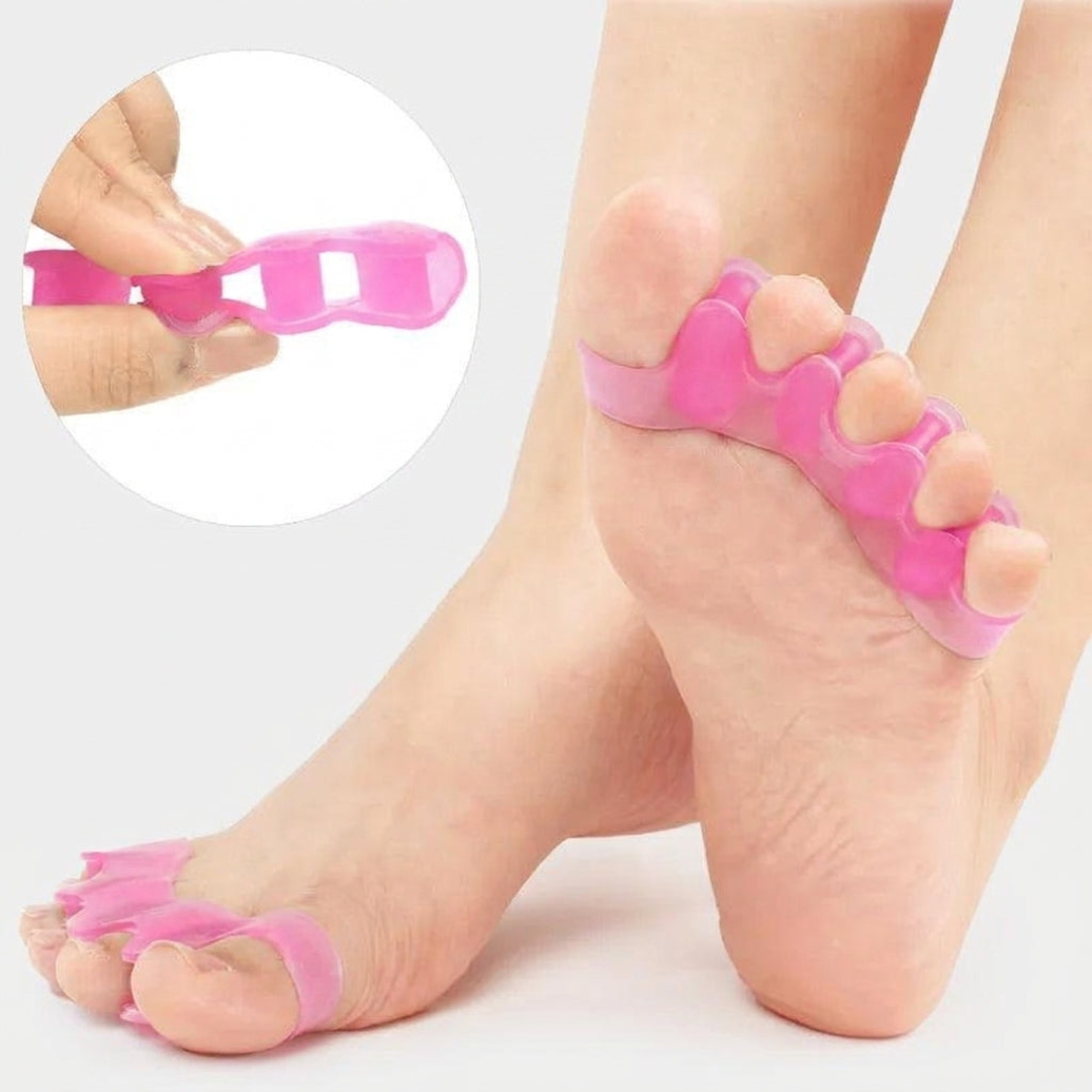 Flexible Toe Separators for Gentle Alignment