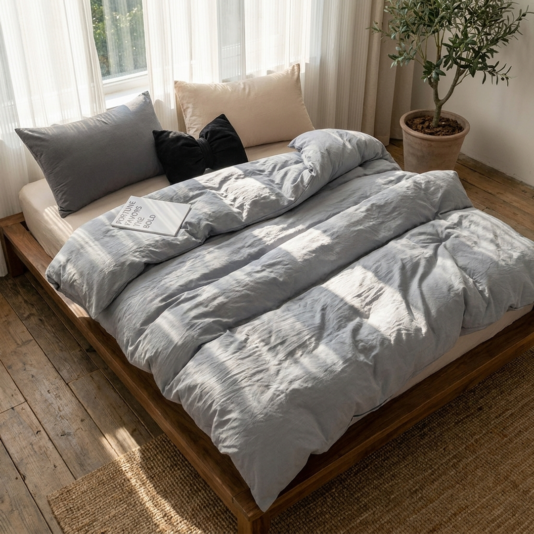 All-Season Bedspread for Breathable Comfort