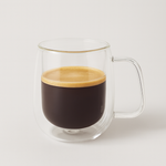 Insulated Glass Mug – Lasting Warmth, Easy Grip