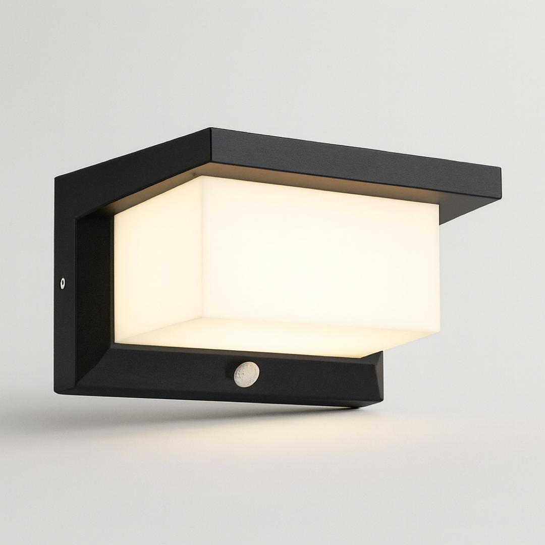 Motion-Sensing Outdoor Wall Light for Safer Entryways