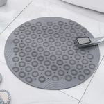 Round Non-Slip Bath Mat with Suction Cups