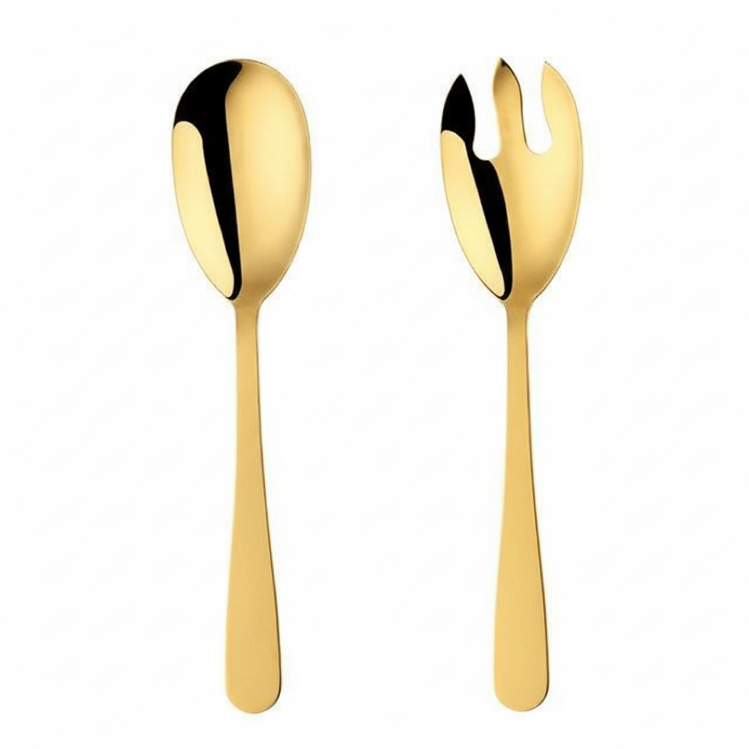 Sculptural Serving Spoon Set for Effortless Hosting
