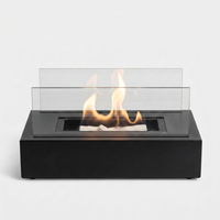 Tabletop Bioethanol Fireplace for Cozy Gatherings
