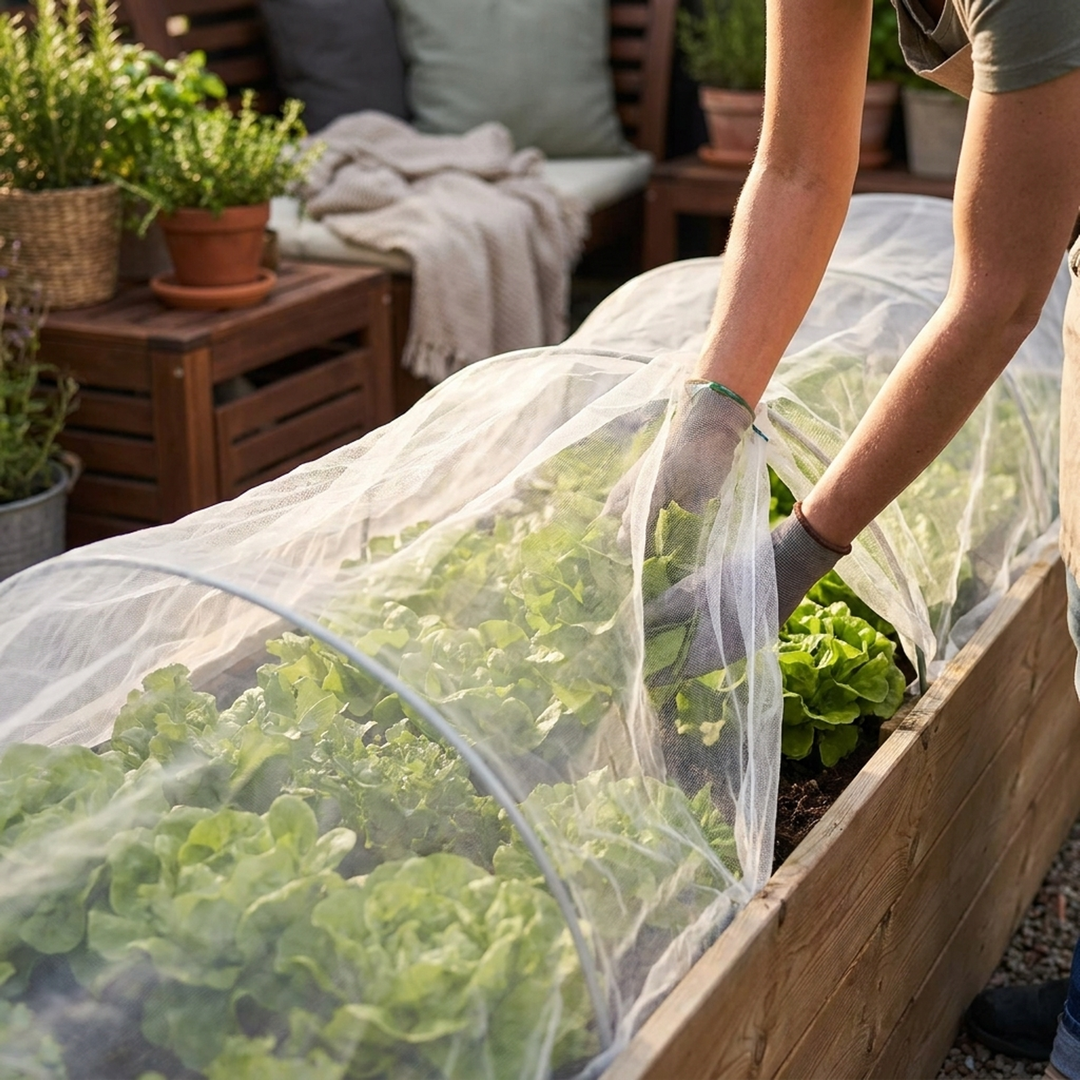 Garden Pest Netting for Healthy Plant Growth
