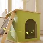 Space-Saving Cat Tree for Cozy Vertical Rest