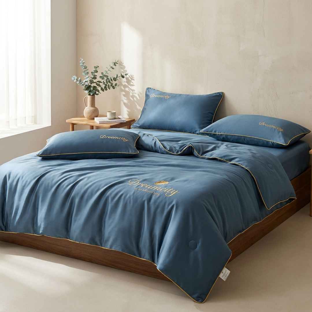 Cooling Ice Silk Blanket for Breezy Nights