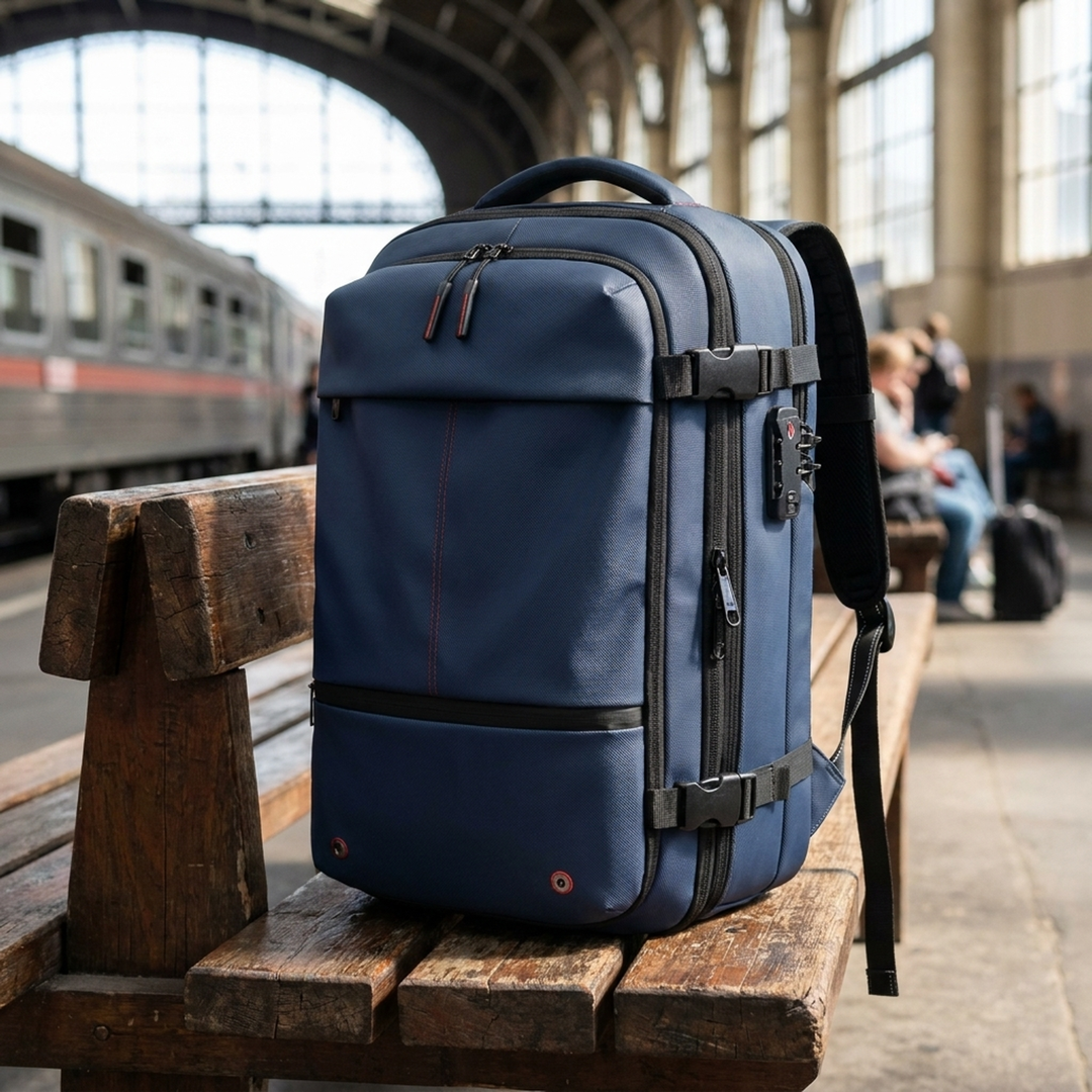 Compressible Laptop Backpack for Easier Packing