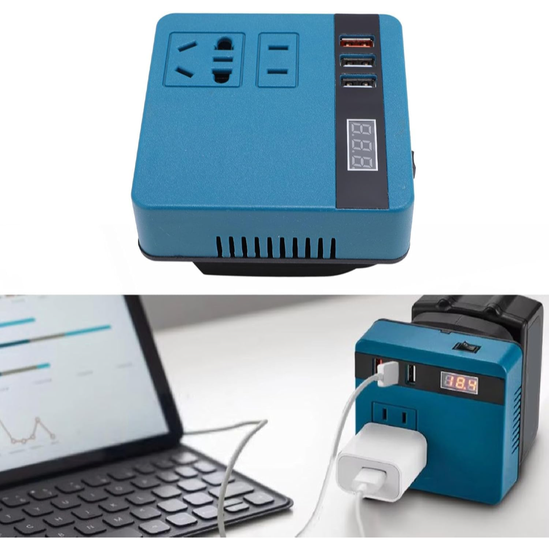 Compact Power Inverter for Outages and Travel