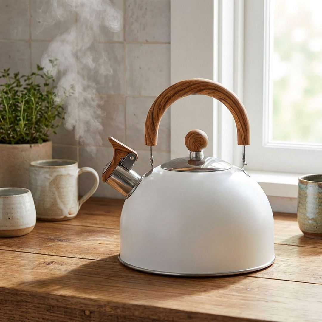 3L Whistling Kettle for Effortless Boiling