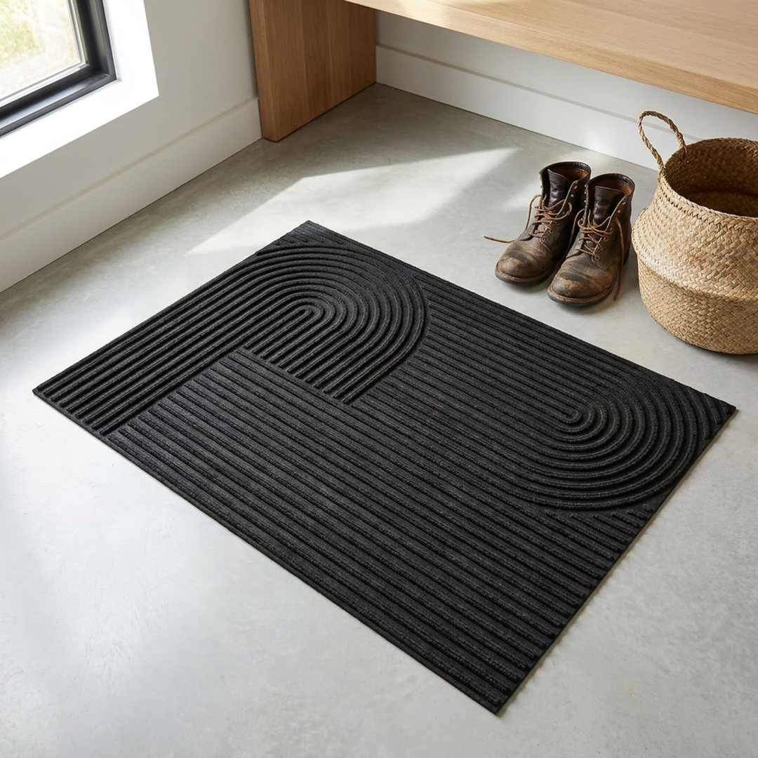 Flow Pattern Mat – Absorbs Moisture With Style