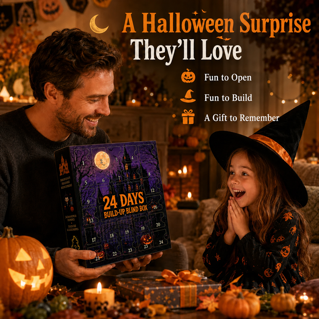 Haunted House Table Kit For Halloween Fun