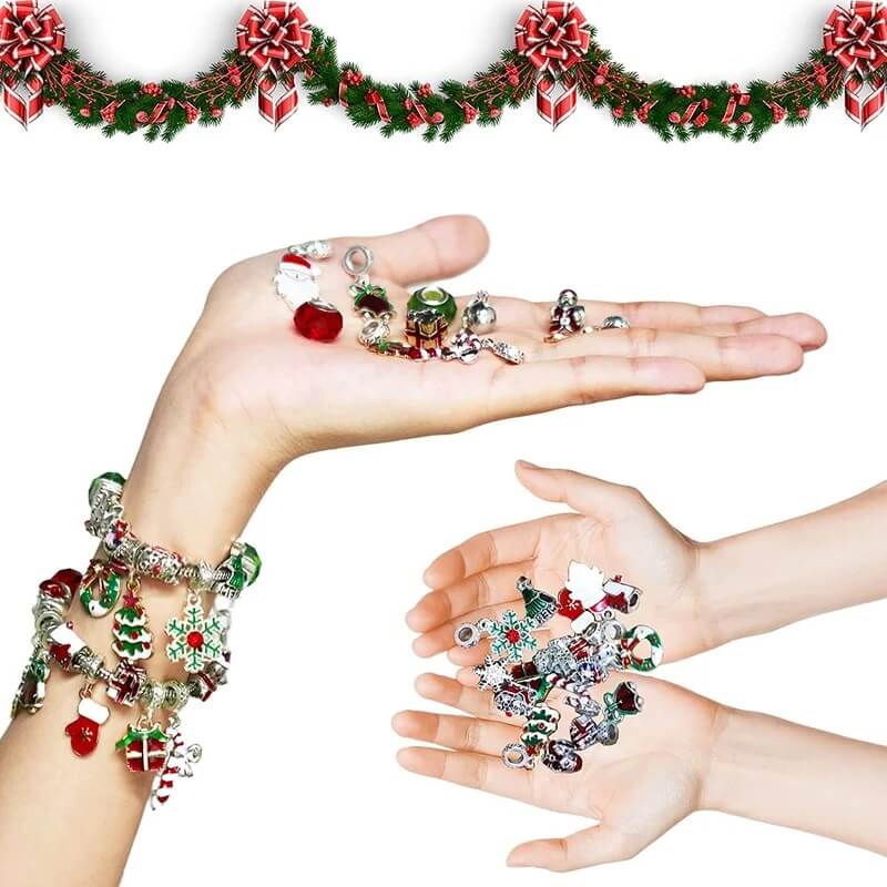 DIY Bracelet Advent Calendar For Festive Fun
