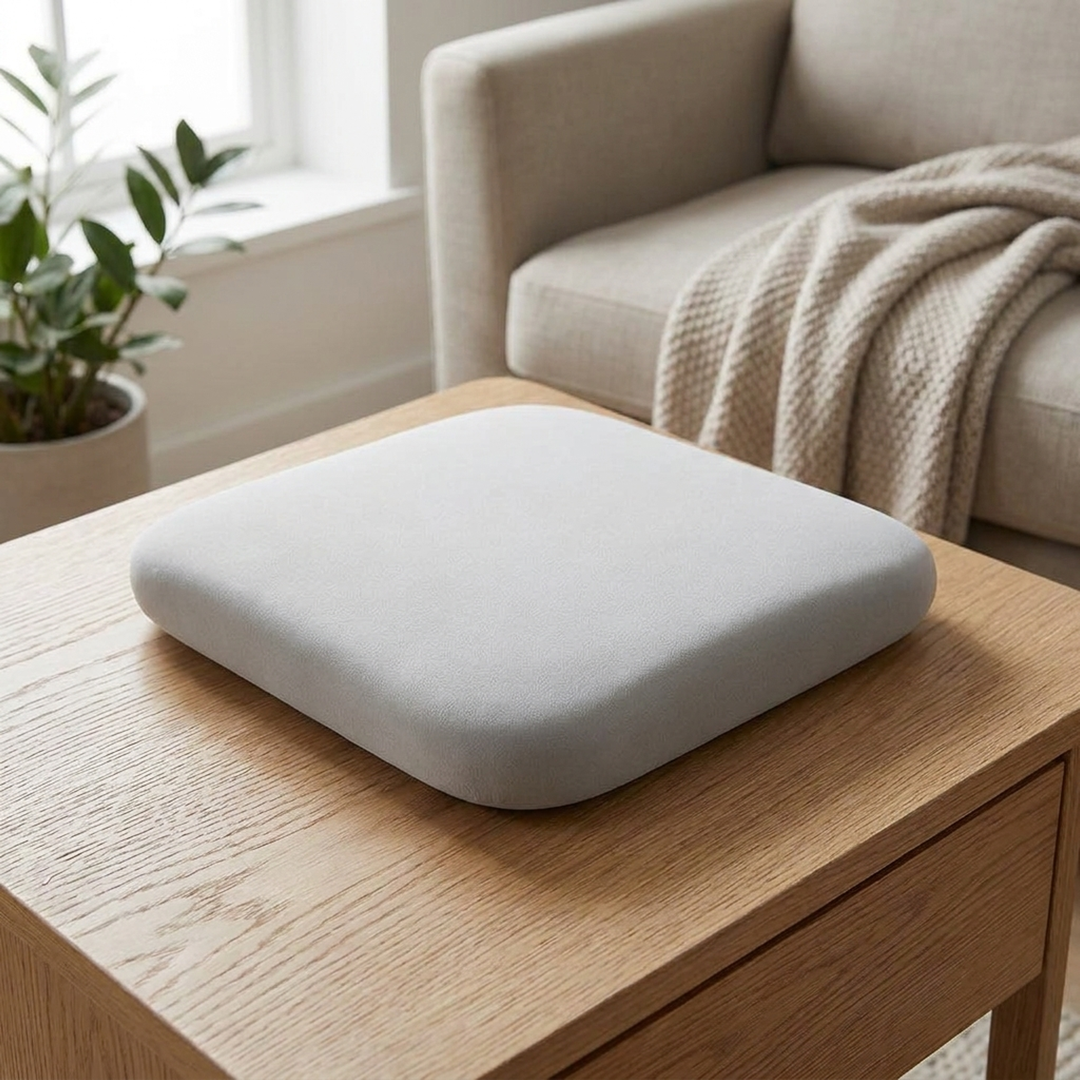Contoured Memory Foam Seat Cushion for Long Sitting