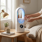 Bladeless Humidifying Fan for Safer Comfort