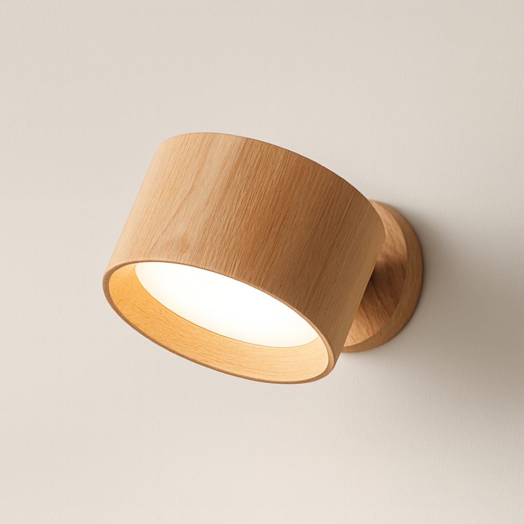 Nordic Cordless Wall Lamp – Warm Remote Lighting