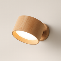 Nordic Cordless Wall Lamp – Warm Remote Lighting