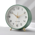 Nordic Silent Desk Clock for Peaceful Spaces