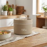 Stackable Insulated Lunch Box for Warm Meals