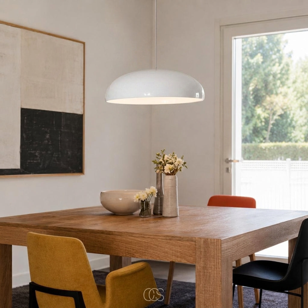 Retro Glass Pendant Light for Inviting Ambience