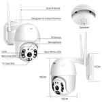 Outdoor Dome Security Camera – No Blind Spots