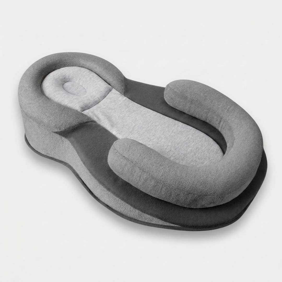 Contoured Baby Pillow For Gentle Head Support