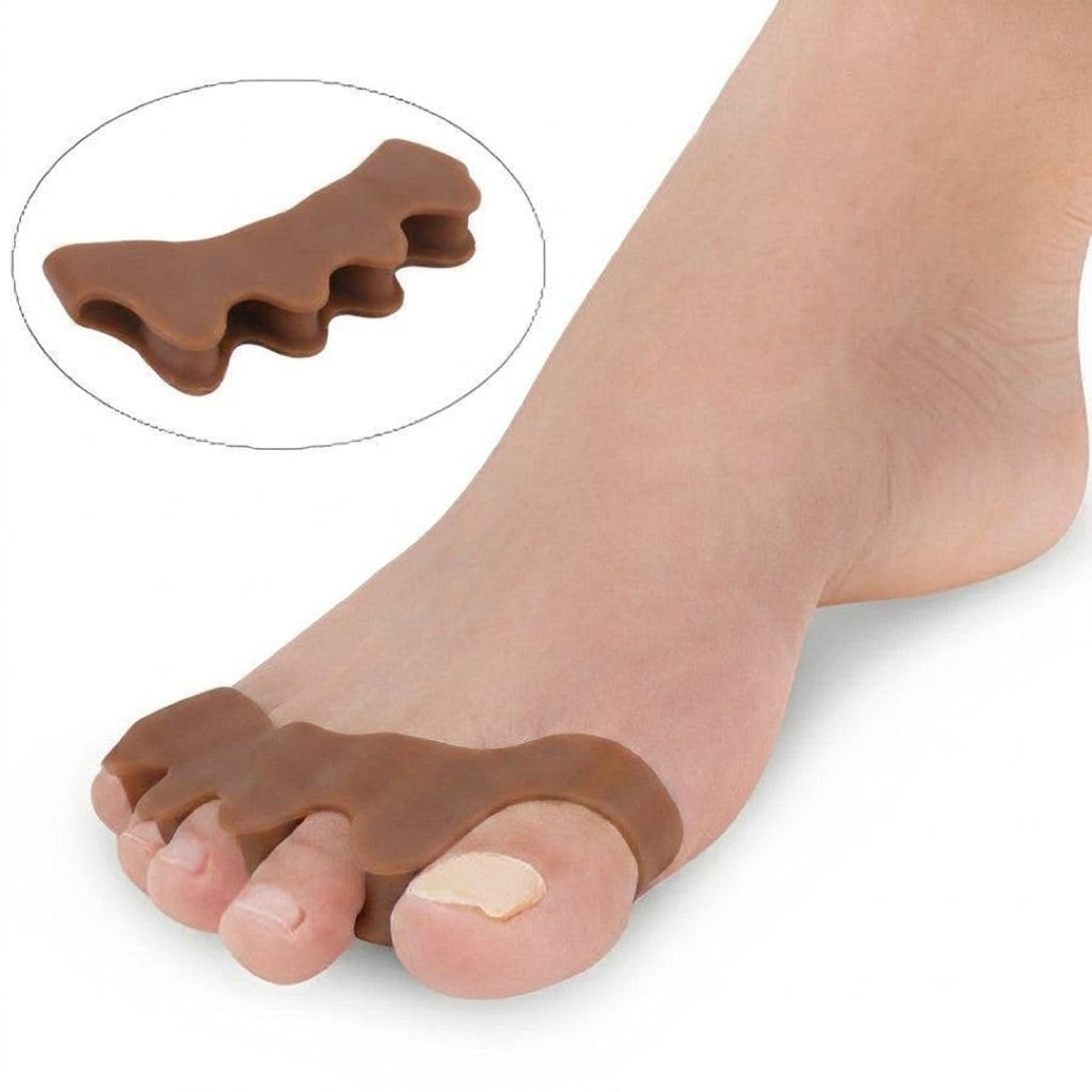 Silicone Toe Straightener for Comfortable Steps