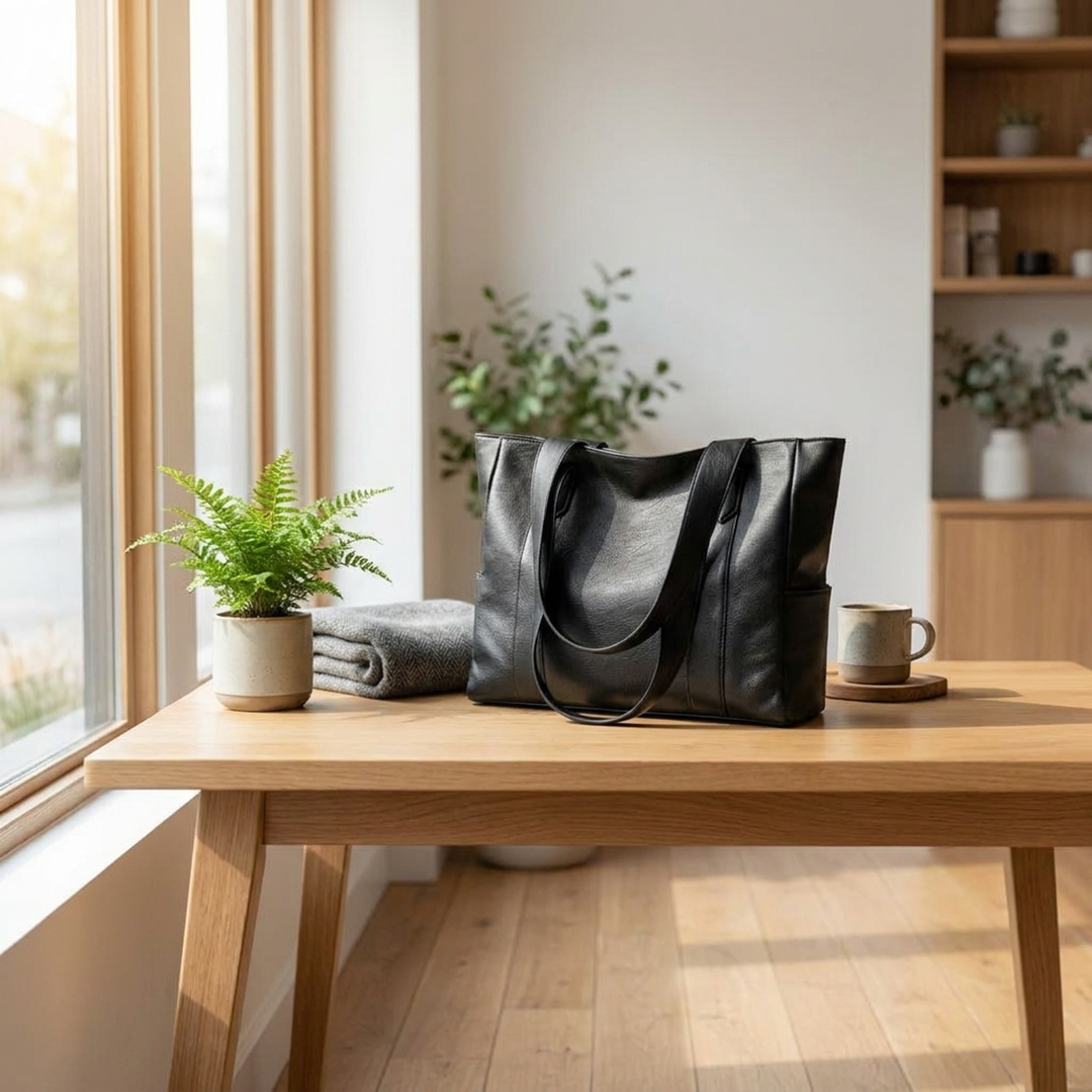 Vintage Leather Shoulder Bag – Everyday Elegance