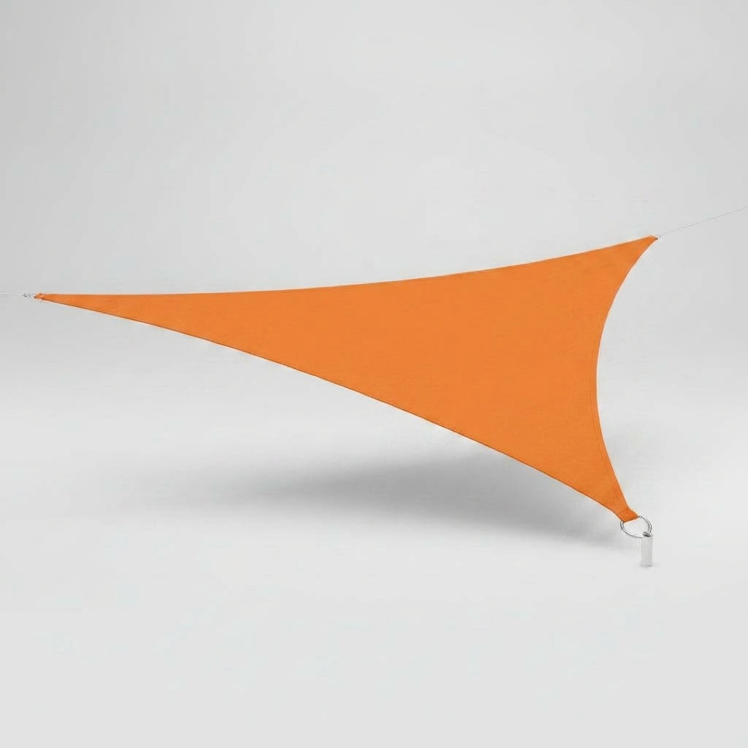 Triangle Sun Sail for Cool, Dry Outdoor Spaces