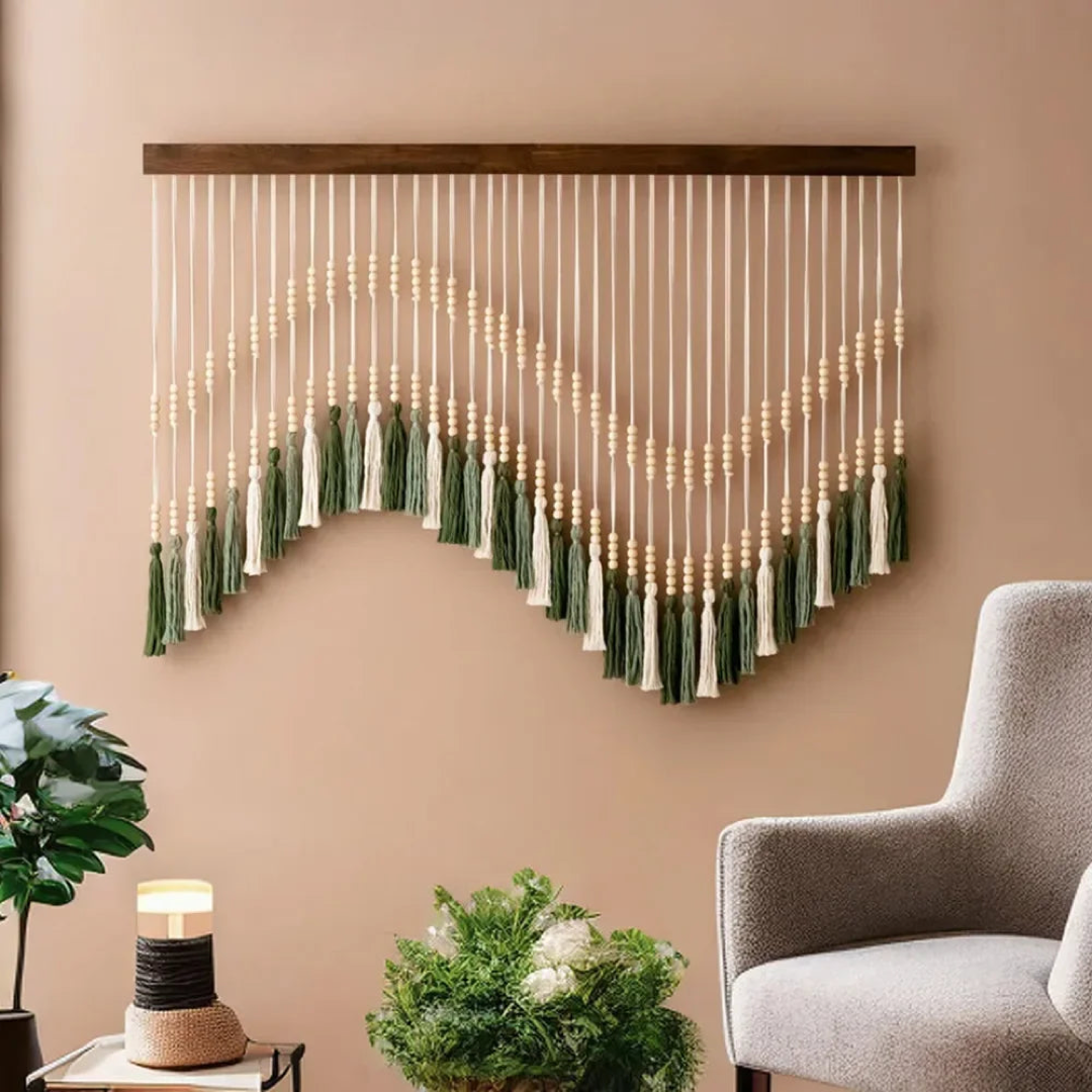 Handwoven Macrame Wall Art for Bohemian Warmth