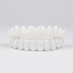 White Cosmetic Denture for a Brighter Smile