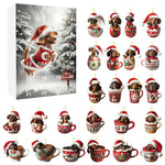 Dachshund Advent Calendar For Festive Holiday Decor