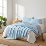 Dual-Sided Cooling Quilt for Restful Sleep
