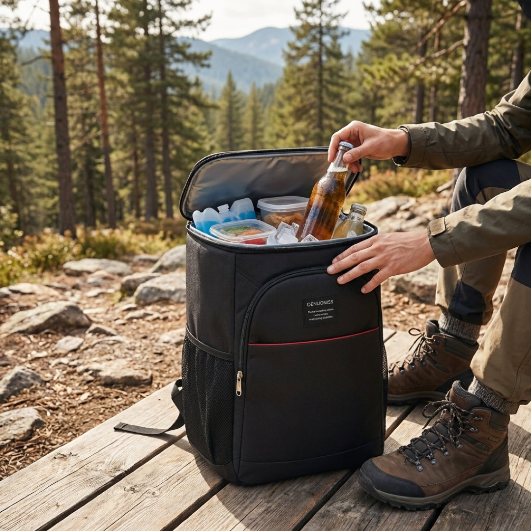 Leakproof Cooler Backpack for All-Day Chilling