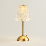 Cordless Crystal Lamp for Warm Ambiance