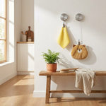 Space-Saving Retractable Towel Holder