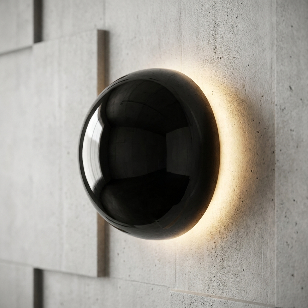 Eclipse Wall Light – Warm Artistic Ambience