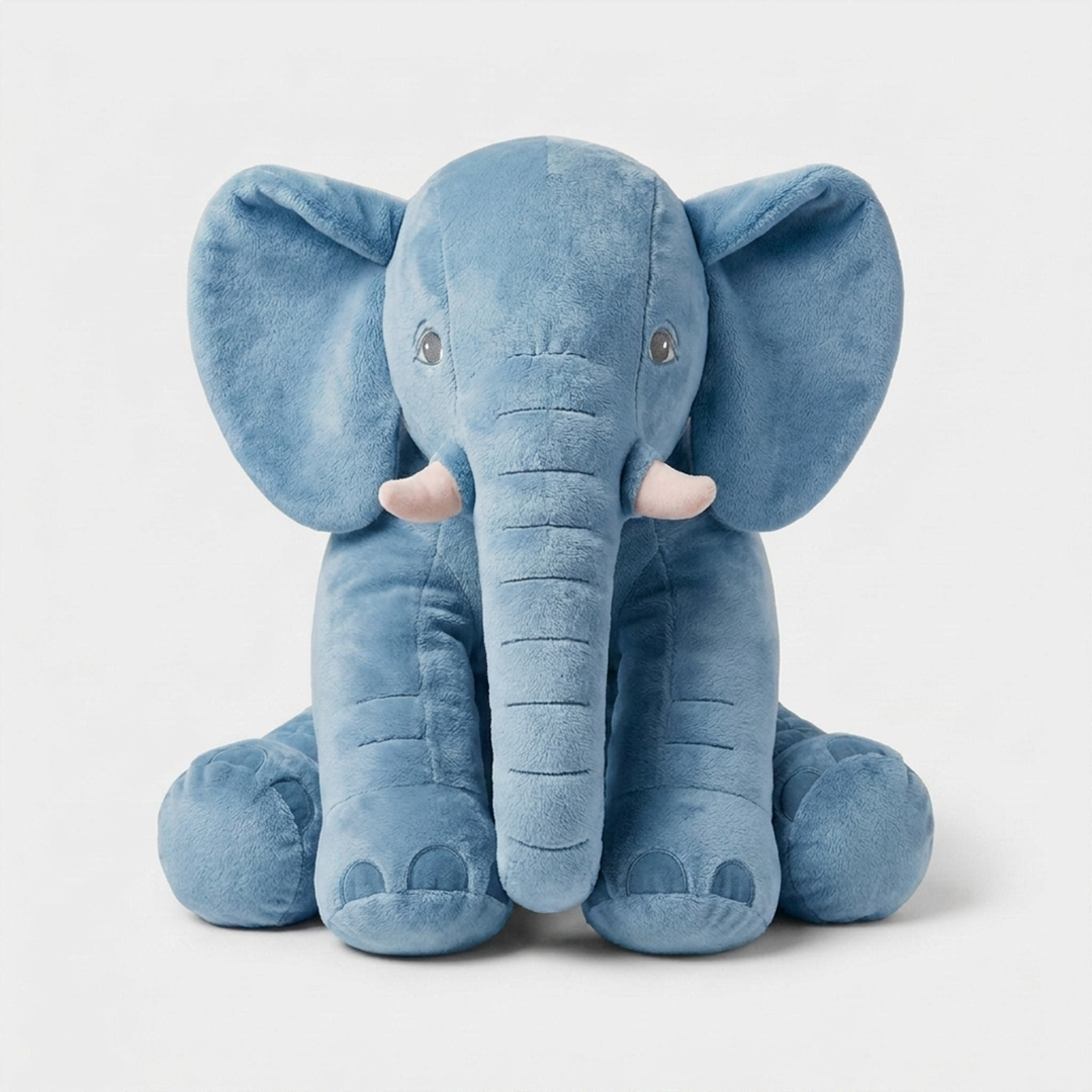 Soft Elephant Companion for Restful Moments