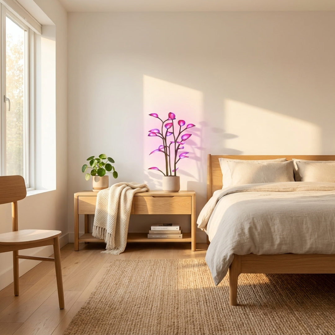Illuminated Indoor Plant for Custom Ambiance