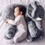 Plush Elephant Pillow for Soothing Snuggles