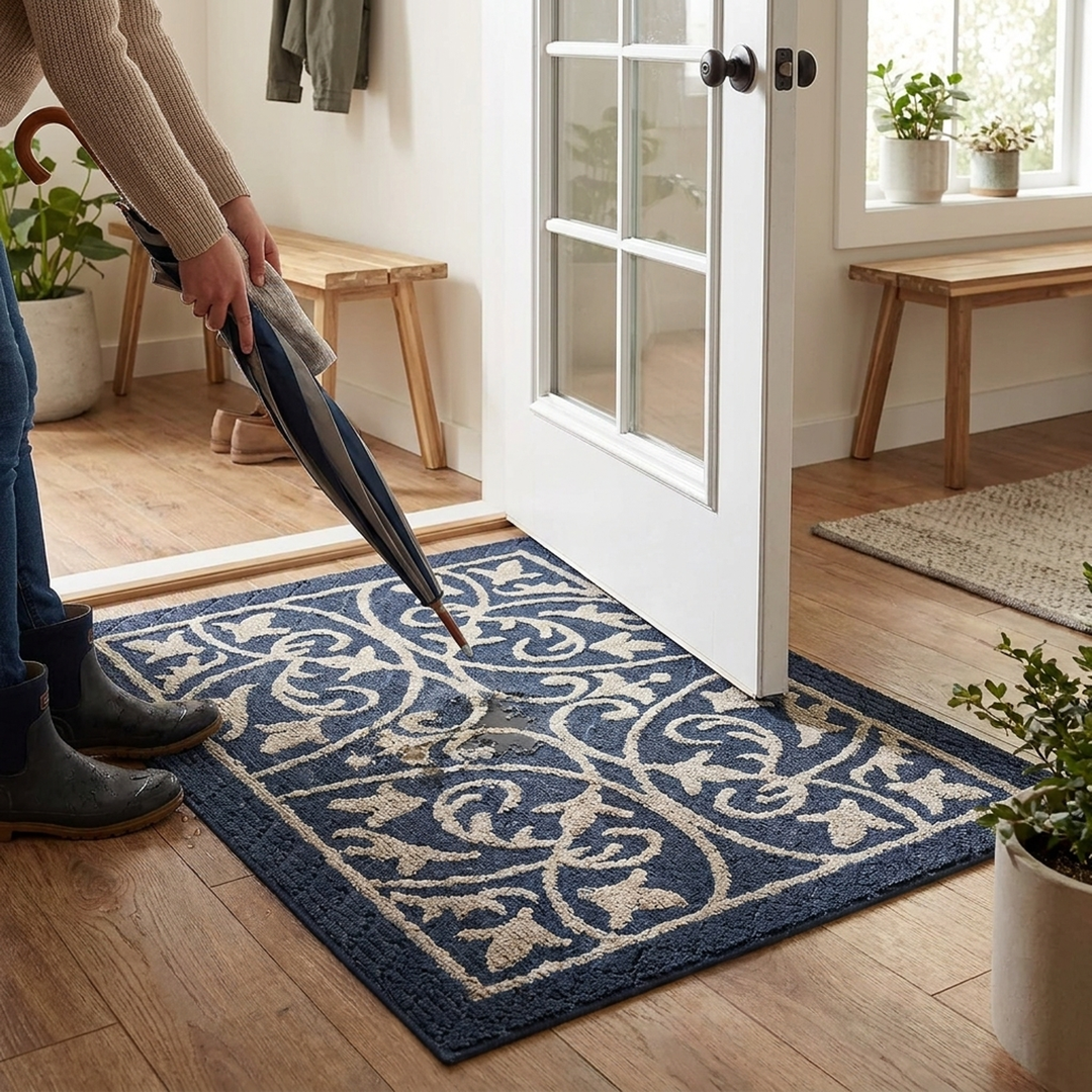 Slim Entryway Mat for Cleaner, Safer Floors