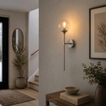 Glass Globe Wall Sconce for a Warm Glow