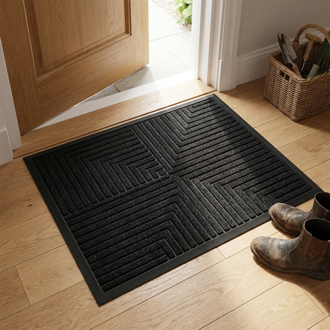 Dirt-Trapping Entry Mat for Cleaner Floors