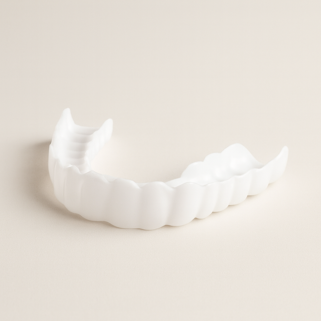 Snap-On Cosmetic Denture for a Natural Smile