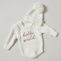 Organic Knit Baby Set for Gentle Comfort