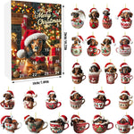 Dachshund Advent Calendar For Festive Holiday Decor