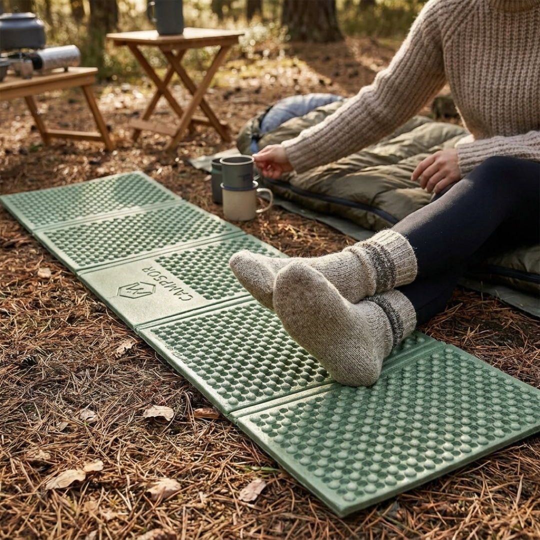 Ultralight Inflatable Camp Pad for Restful Sleep