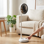 Rechargeable Fan – Compact to Full-Height Cooling